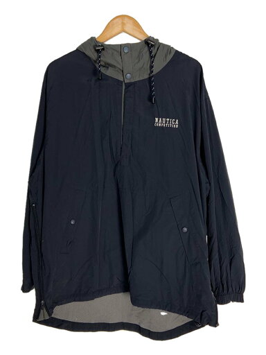 【中古】NAUTICA◆ナイロンジャケット/L/ポリエステル/NVY/NCJ94071/90s【メンズウェア】 【中古】NAUTICA◆ナイロンジャケット/L/ポリエステル/NVY/NCJ94071/90s【メンズウェア】