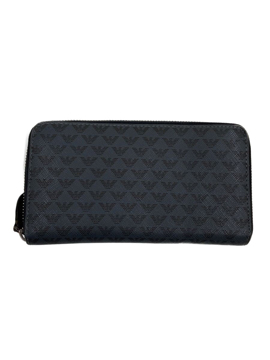 【中古】EMPORIO ARMANI◆長財布/--/IDG/総柄/メンズ【服飾雑貨他】