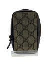 【中古】GUCCI◆シガレットケース/PVC/CML/総柄/メンズ【服飾雑貨他】
