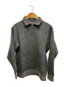 【中古】BAMBOO SHOOTS◆ポロシャツ/M/ウール/GRY【メンズウェア】(4)