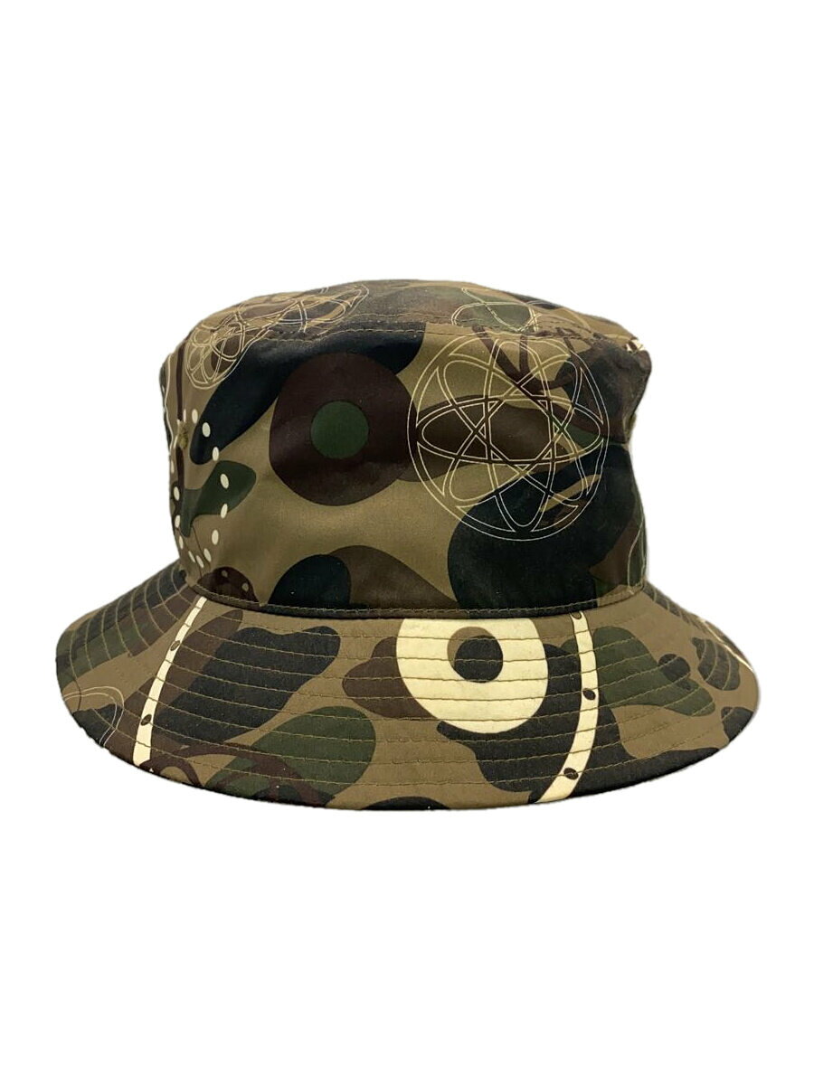 A BATHING APE◆FUTURA LABORATORIES/1stCAMO/バケットハット/FREE/ナイロン/メンズ//