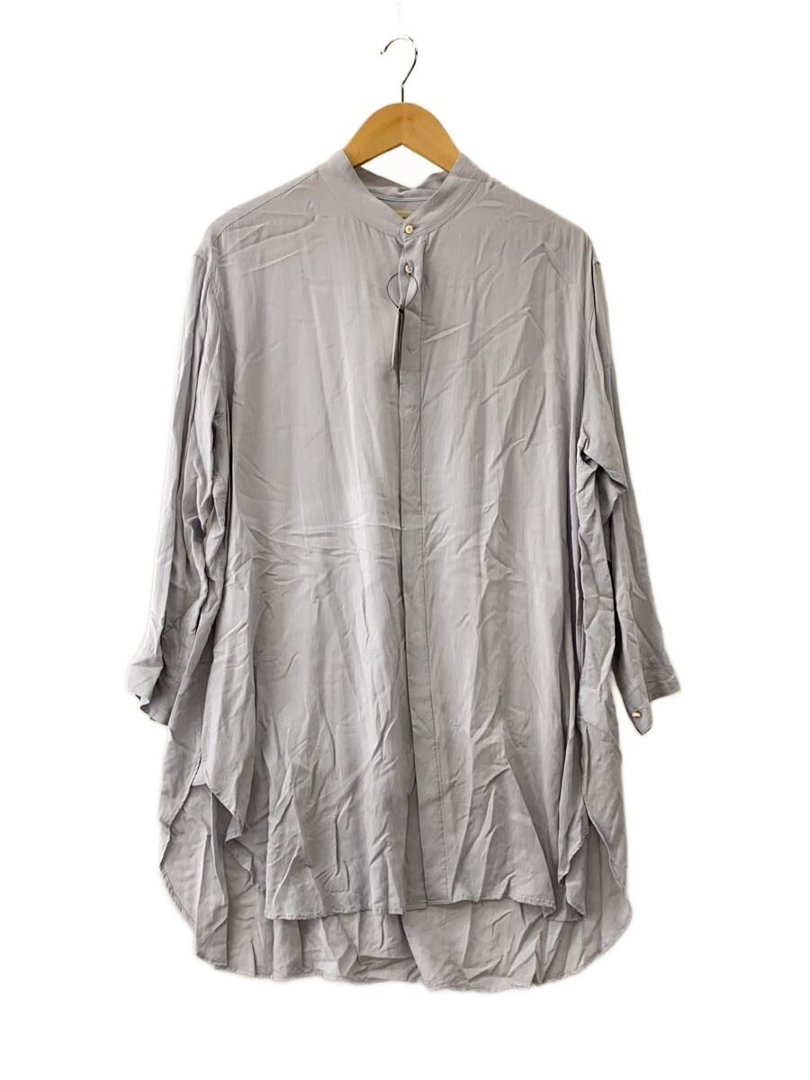suzuki takayuki◆25SS/roomy shirt/レーヨン/グレー/002251-07//