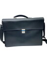 【中古】MONTBLANC◆ブリーフケース/レザー/BLK/無地/BL411【バッグ】