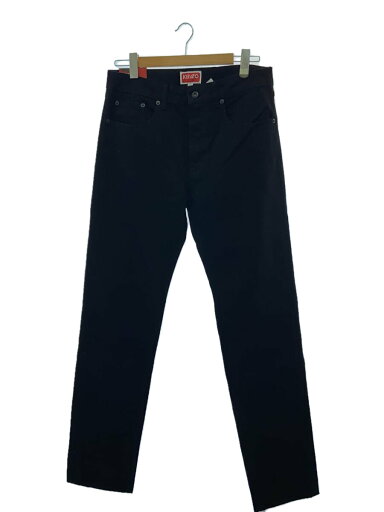 【中古】KENZO◆ストレートパンツ/31/デニム/BLK/無地/FD55DP1016C1【メンズウェア】 【中古】KENZO◆ストレートパンツ/31/デニム/BLK/無地/FD55DP1016C1【メンズウェア】