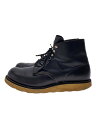 【中古】RED WING◆レースアップブーツ/UK8.5/BLK/レザー/8165【シューズ】(4)