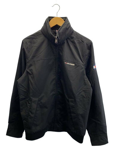 【中古】TOMMY HILFIGER◆ナイロンジャケット/M/ナイロン/BLK/0269440【メンズウェア】 【中古】TOMMY HILFIGER◆ナイロンジャケット/M/ナイロン/BLK/0269440【メンズウェア】