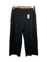 【中古】HOMME PLISSE ISSEY MIYAKE◆ボトム/2/ポリエステル/BLK/無地/HP33JF153/TAILORED PLEATS 1 PANTS【メンズウェア】