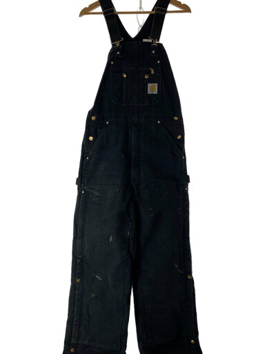 【中古】Carhartt◆オーバーオール/--/デニム/BLK【メンズウェア】 【中古】Carhartt◆オーバーオール/--/デニム/BLK【メンズウェア】