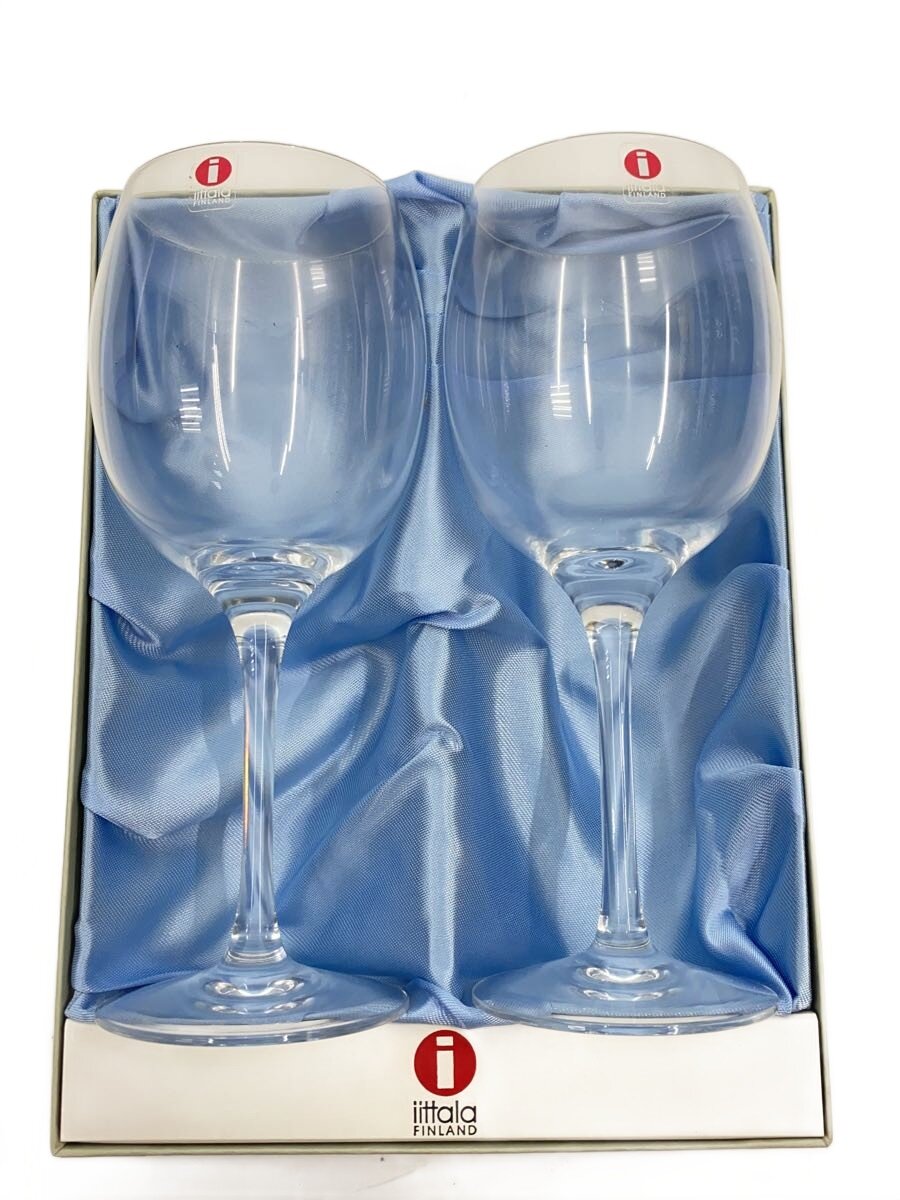 【中古】iittala◆ペア/ワイングラス/2点セット【キッチン用品】