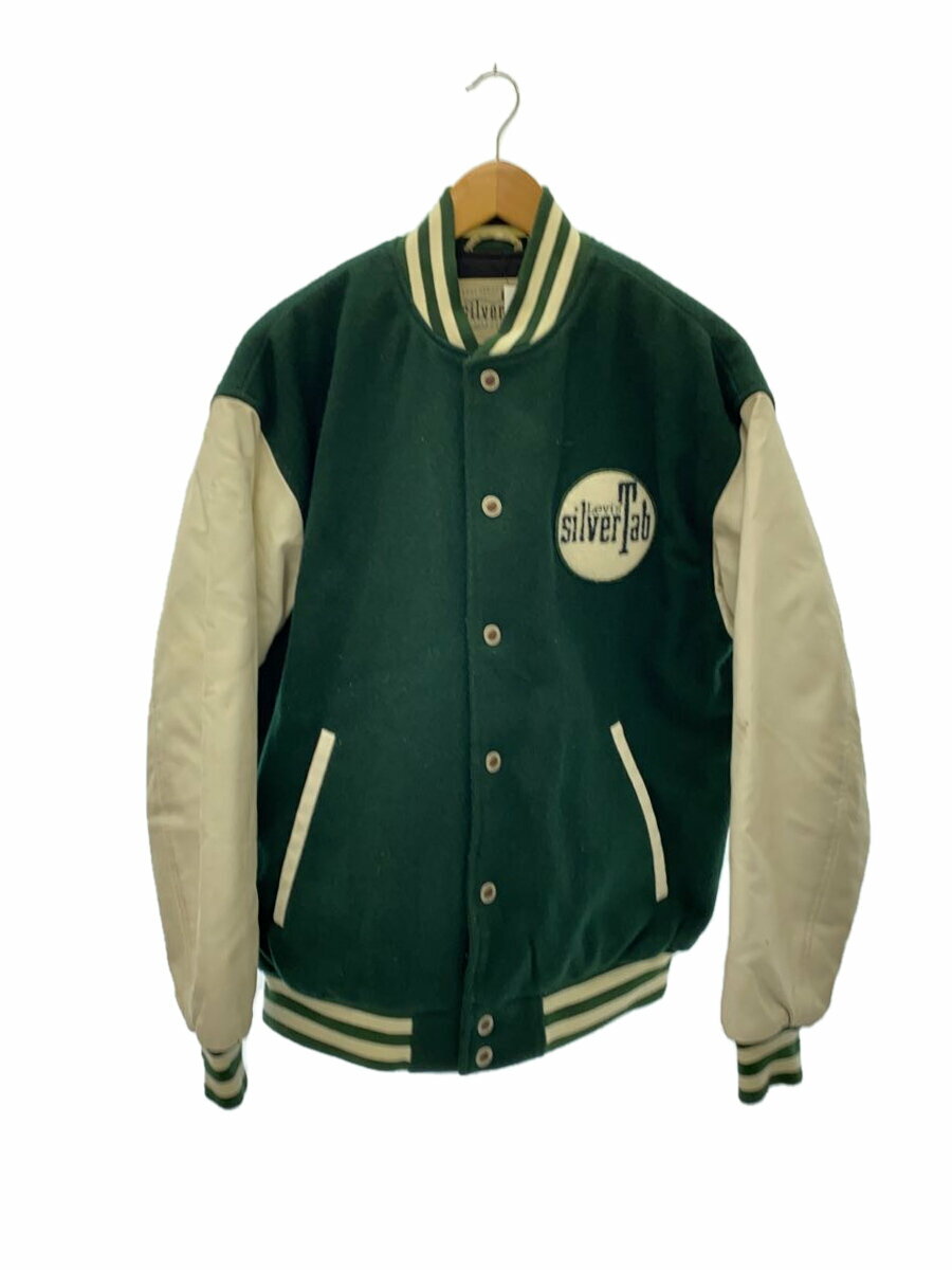 【中古】Levi’s SilverTab◆スカジャン/S/ウール/GRN/PC9-565790000【メンズウェア】