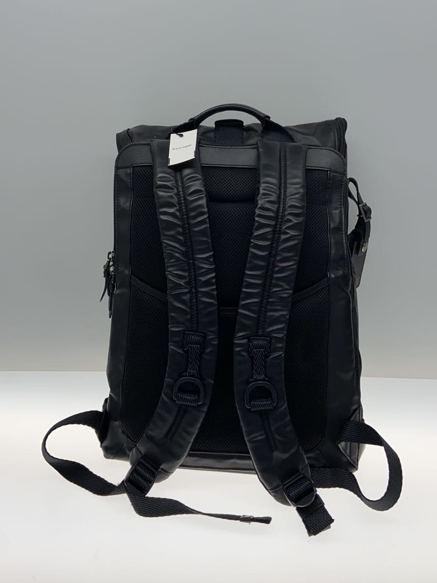 【中古】TUMI◆ALPHA BRAVO/Logistics Flap Lid Backpack/PVC/BLK/232659DSVE//【バ...