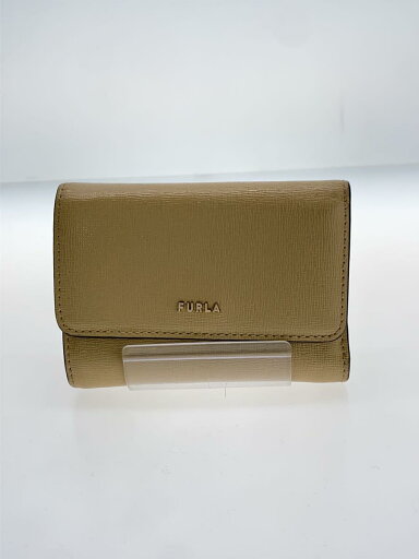 【中古】FURLA◆3つ折り財布/PVC/ベージュ/無地/レディース/フルラ【服飾雑貨他】 【中古】FURLA◆3つ折り財布/PVC/ベージュ/無地/レディース/フルラ【服飾雑貨他】