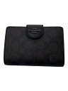 【中古】COACH◆2つ折り財布/--/BLK/メンズ/H2457【服飾雑貨他】(4)