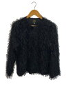 【中古】Needles◆SNAP CARDIGAN JKT ARGYLE FRINGE JQ/2/ポリエステ/NS121【メンズウェア】