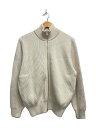 【中古】Yonetomi◆ニット・セーター(厚手)/2/ウール/CRM/95-234-015【メンズウェア】