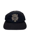 【中古】CHROME HEARTS◆キャップ/コットン/BLK/メンズ/031-021313/【服飾雑貨他】