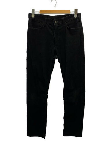 【中古】MASSES◆ボトム/34/コーデュロイ/BLK//【メンズウェア】 【中古】MASSES◆ボトム/34/コーデュロイ/BLK//【メンズウェア】