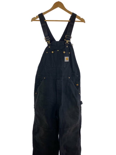 【中古】Carhartt◆オーバーオール/--/コットン/BLK/無地/R01【メンズウェア】 【中古】Carhartt◆オーバーオール/--/コットン/BLK/無地/R01【メンズウェア】