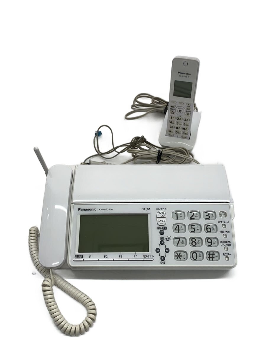 【中古】Panasonic◆FAX電話 おたっくす KX-PD625DL-W【家電・ビジュアル・オーディオ】
