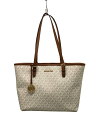 【中古】MICHAEL KORS◆JET SET TRAVEL MD CARRYALL TOTE/トートバッグ/総柄/35H8GTVT2B【バッグ】