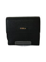 【中古】FURLA◆2つ折り財布/レザー/B