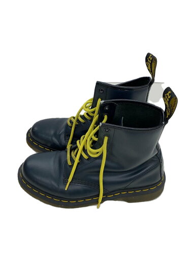 【中古】Dr.Martens◆レースアップブーツ/UK7/NVY/レザー【シューズ】 【中古】Dr.Martens◆レースアップブーツ/UK7/NVY/レザー【シューズ】