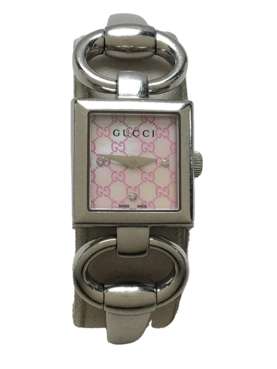【中古】GUCCI◆クォーツ腕時計/アナ