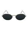 【中古】Ray-Ban◆サングラス/オーバル/SLV/BLK/メンズ/...(4)