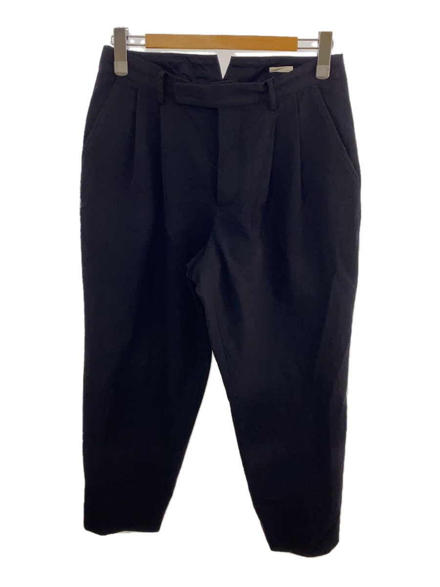 【中古】COMOLI◆ボトム/1/ウール/BLK/n03-03001【メンズウェア】