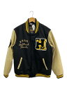 【中古】Majestic◆ソフトバンクホークス/スタジャン/L/ポリエステル【メンズウェア】