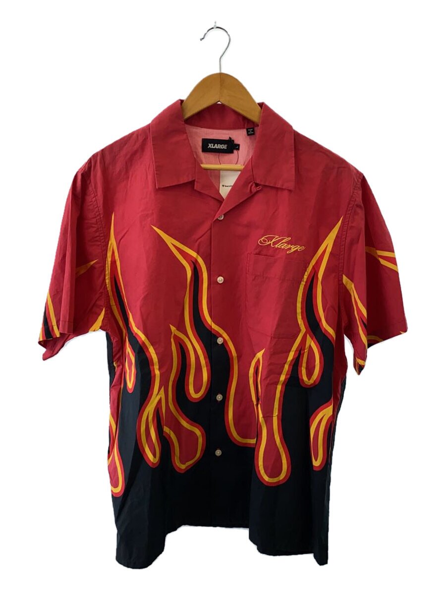 【中古】X-LARGE◆半袖シャツ/L/コッ�