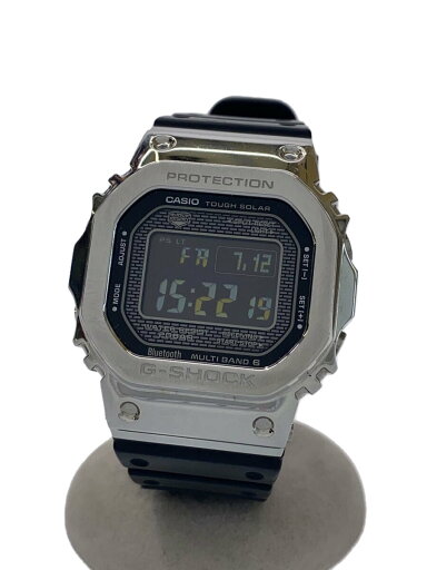 【中古】CASIO◆ソーラー腕時計・G-SHOCK/デジタル/SLV/GMW-B5000-1JF【服飾雑貨他】 【中古】CASIO◆ソーラー腕時計・G-SHOCK/デジタル/SLV/GMW-B5000-1JF【服飾雑貨他】