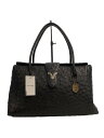 【中古】ハンドバッグ/レザー/BLK【バッグ】(4)