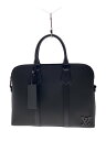 【中古】LOUIS VUITTON◆ルイヴィトン/M59259/テイクオフ・ブリーフケース_LVアエログラム/ブラック//【バッグ】