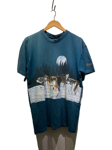 【中古】SIGNAL SPORT/Tシャツ/L/コットン/BLU/90s【メンズウェア】 【中古】SIGNAL SPORT/Tシャツ/L/コットン/BLU/90s【メンズウェア】