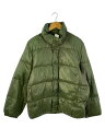 【中古】MONCLER◆ダウンジャケット/3/ナイロン/KHK/G32-003【メンズウェア】