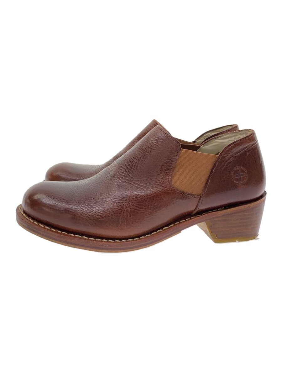 【中古】Dr.Martens◆サイドゴアシューズ/UK6/ブラウン/レザー/GC031/サイドゴア/ヒールシューズ【シューズ】