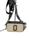 【中古】MARC JACOBS◆ショルダーバッグ/レザー/WHT/無地【バッグ】
