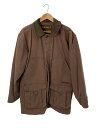 【中古】Timberland◆ジャケット/S/コットン/BRW/無地【メンズウェア】