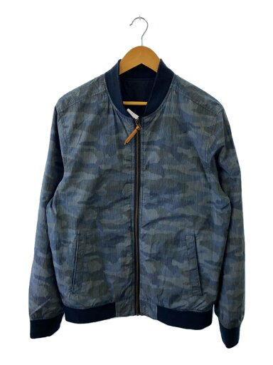 【中古】Timberland◆フライトジャケット/XL/ナイロン/NVY/カモフラ【メンズウェア】 【中古】Timberland◆フライトジャケット/XL/ナイロン/NVY/カモフラ【メンズウェア】