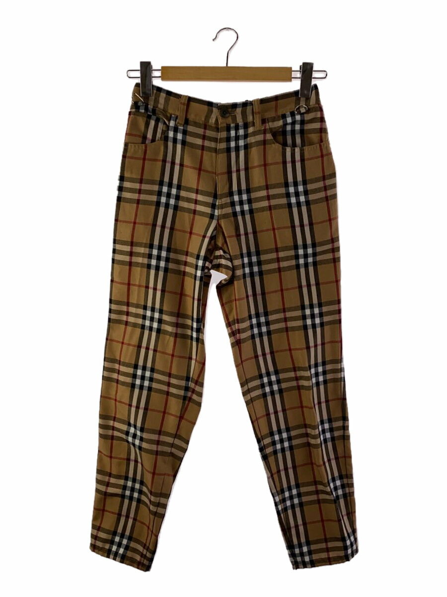 【中古】RALEIGH◆ボトム/S/ポリエステル/チェック【メンズウェア】