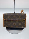 【中古】LOUIS VUITTON◆ポシェット・フロランティーヌ_モノグラム・キャンバス_BRW/PVC/BRW【バッグ】