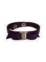 【中古】Salvatore Ferragamo◆バングル/レザー/PUP/レディース/ヴァラ リボン【服飾雑貨他】