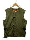 【中古】KARRIMOR◆CAMP INSULATION VEST/キャンプインサレーションベスト/XL/ポリ/カーキ/101437【メンズウェア】
