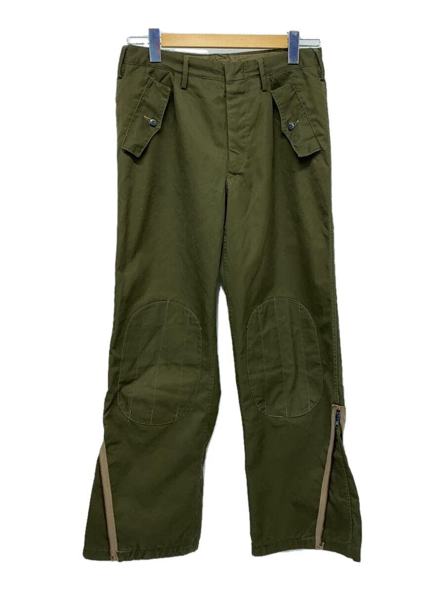 【中古】MILITARY◆ボトム/--/--/KHK/無地【メンズウェア】