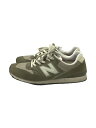 【中古】NEW BALANCE◆WR996/カーキ/24cm/KHK【シューズ】