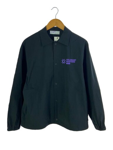 【中古】UNITED ARROWS◆コーチジャケット/Valorant Masters/マスターズ東京/ジャケット/S/コットン/BLK【メンズウェア】 【中古】UNITED ARROWS◆コーチジャケット/Valorant Masters/マスターズ東京/ジャケット/S/コットン/BLK【メンズウェア】