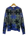 【中古】Dime◆Camo Puzzle Knit/M/コットン/マルチカラー/CA59648【メンズウェア】(4)