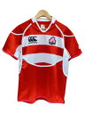 【中古】canterbury◆ラグビー 日本代表/M/RG34340/ポリエステル/JAPAN 1ST レプリカジャージ【スポーツ】
