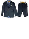 【中古】waltz by BEAMS DESIGN◆スーツ/120cm/ポリエステル/NVY【キッズ】